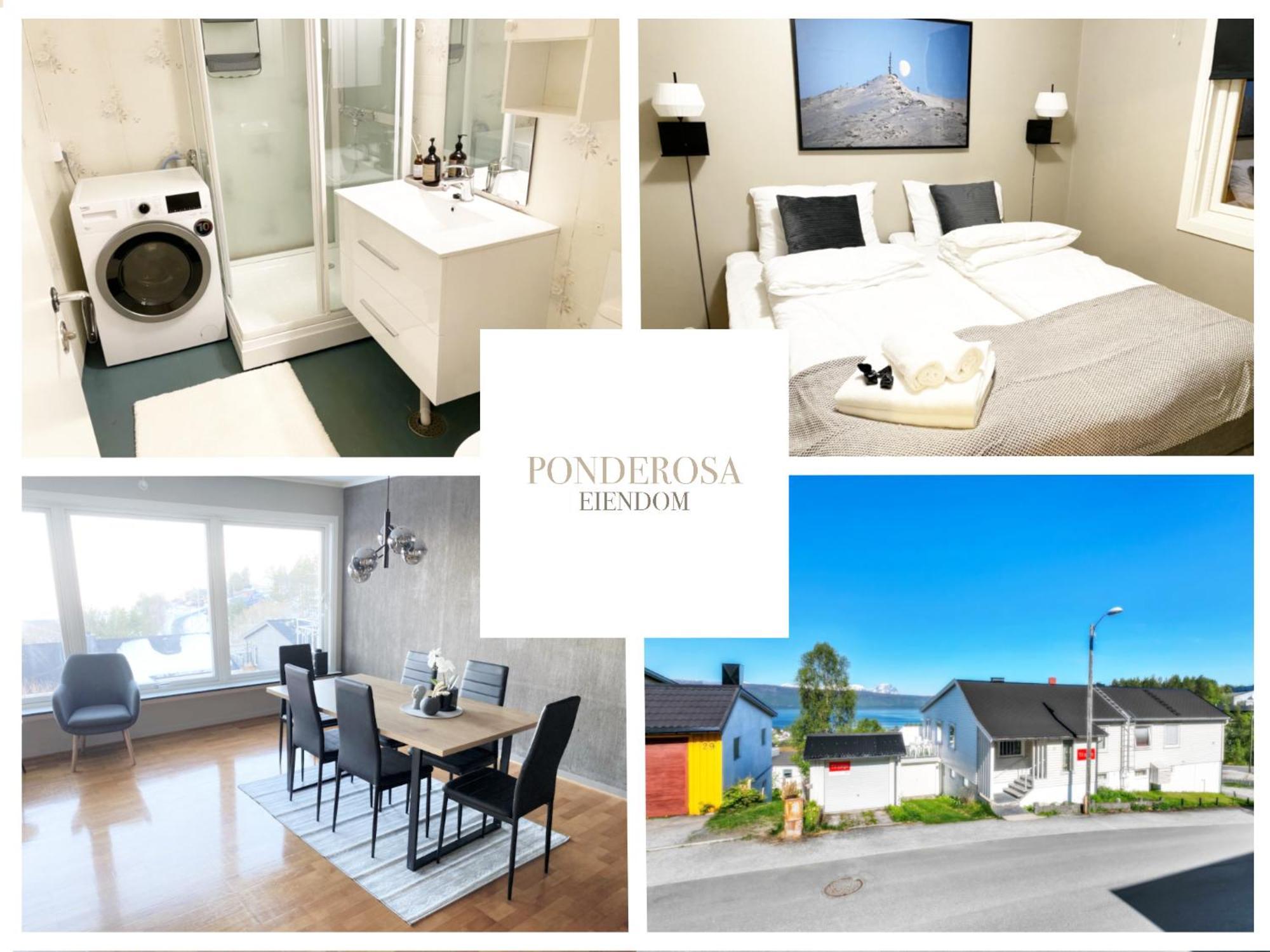 Big Central House, Free Parking, Wifi, 3 Bedrooms Нарвик Екстериор снимка